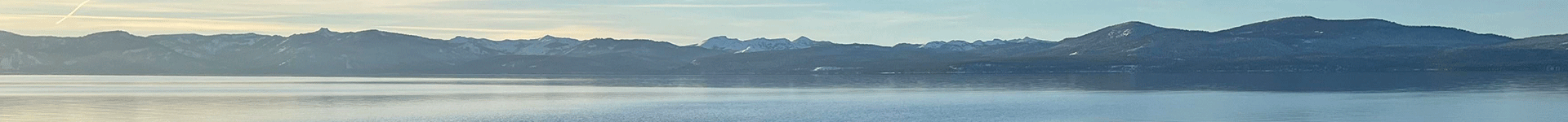 panorama view of lake tahoe